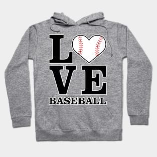 Love Baseball Hoodie